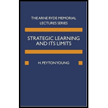 Strategic Learning and Its Limits