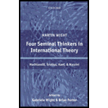 Four Seminal Thinkers in International Theory