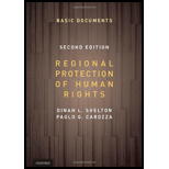 Regional Protection of Human Rights Pack  Documents Supplement