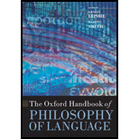 Oxford Handbook of Philosophy of Language