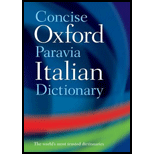 Concise Oxford Paravia Italian Dictionary