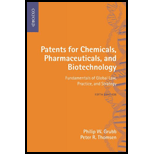 Patents for Chemicals, Pharmaceuticals and Biotechnology