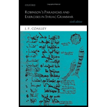 Robinsons Paradigms and Exercises in Syriac Grammar