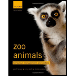 Zoo Animals  Behaviour, Management, and Welfare