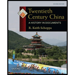 Twentieth Century China History in Documents