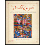 Parallel Gospels Synopsis of Early Christian Writing