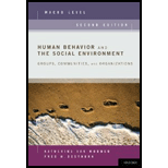 Human Behavior and Social Environment  Macro Level