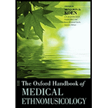 Oxford Handbook of Medical Ethnomusicology