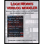 Logicworks Verilog Modeler  Interactive Circuit Simulation Software for Windows and MacIntosh / With Windows 3Disk