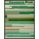 Grammar Plus  A Basic Skills Course for English Language Learners 