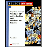 Projects for Microsoft Windows 95   with Windows 98 Preview