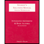 Integrated Arithmatic and Basic Algebra (Student Solutions)