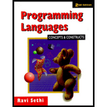 Programming Languages  Concepts and Constructs with JAVA Package