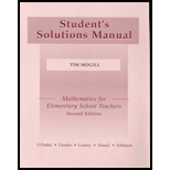 Mathematics for Elementary School Teachers (Student Solution Manual) - P. O'Daffer, R. Charles, T. Cooney, J. Dossey and J. Schielack