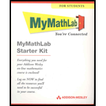 Mymathlab Starter Kit / With CD (New)