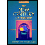 New Century Handbook : Brief / With Take Note and CD-ROM - Christine A. Hult