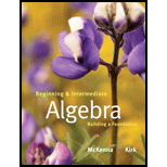 Beginning and Intermediate Algebra   With 2 CDs