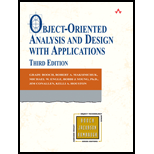 Object Oriented Analysis and Design with Applications