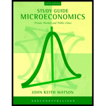 Study Guide to Accompany Ekelund Tollison Microeconomics