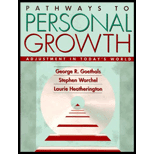 Pathways to Personal Growth  Adjustment in Todays World