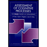 Assessment of Cognitive Processes  The PASS Theory of Intelligence