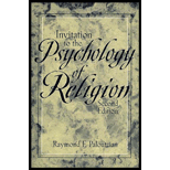 Invitation to the Psychology of Religion