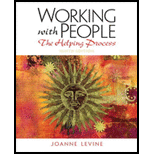 Working With People The Helping Process