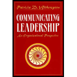 Communicating Leadership  An Organizational Perspective