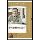 Cultural Anthropology Myanthrolab Access