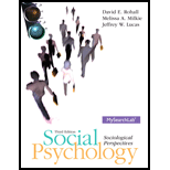 Social Psychology: Sociological Perspectives 3rd edition (9780205235001 ...