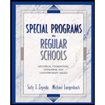 Special Programs in Regular Schools