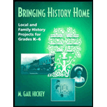 Bring History Home  Local and Family History Projects for Grades K   6