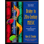 Bridge to Twentieth Century Music