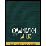 Communication for Teachers