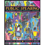 Public Speaking  An Audience Centered Approach / With CD ROM