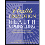 Health Promotion and Health Counseling  Effective Counseling and Psychotherapeutic Strategies