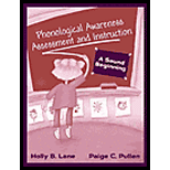 Phonological Awareness Assessment and Instruction  A Sound Beginning