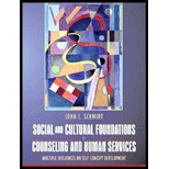 Social and Cultural Foundations of Counseling and Human Services  Multiple Influences on Self Concept Development