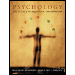 Psychology  The Science of Behavior  With CD  (Canadian)