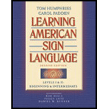 Learning American Sign Language  Levels I & II    Beginning & Intermediate / With Video