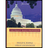 Policy Based Profession   With Research Navigator Guide