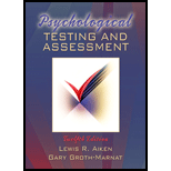 Psychological Testing and Assessment