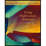 Using Multivariate Statistics