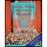 Social Work Research Methods