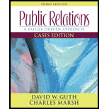 Public Relations  Case Edition