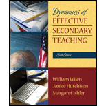 Dynamics of Effective Secondary Teaching