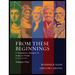 From These Beginnings, Volume 1