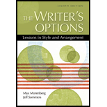 Writers Options