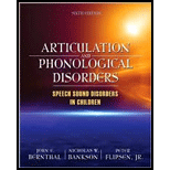 Articulation and Phonological Disorders