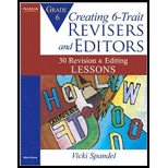 Creating 6 Trait Revisers and Editors for Grade 6